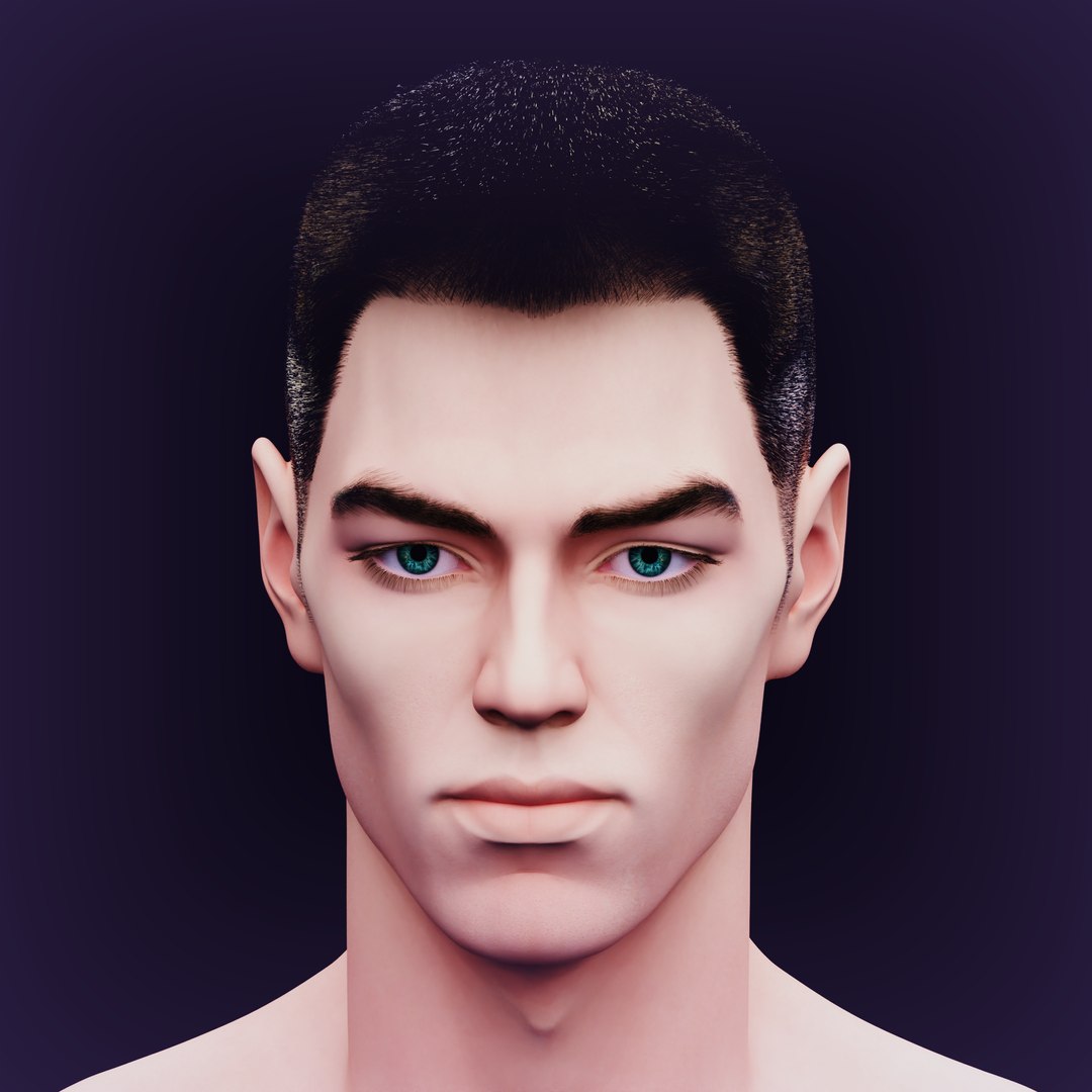 Nikolas Realistic Head Model - TurboSquid 2231331