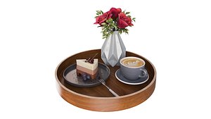 3D model Breakfast in Bed 2