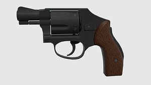 3D model 38 revolver
