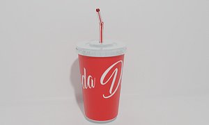 Soda Drink 3D model