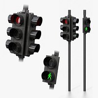 Traffic Signal Lights - Urban Mix