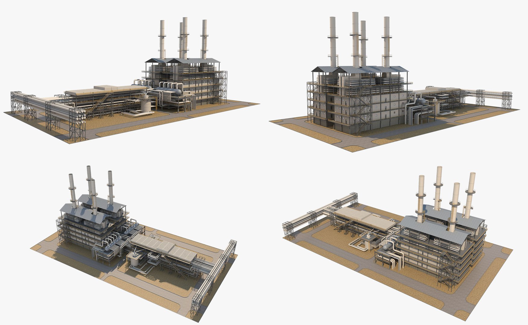 3D Industrial Module - TurboSquid 1279173