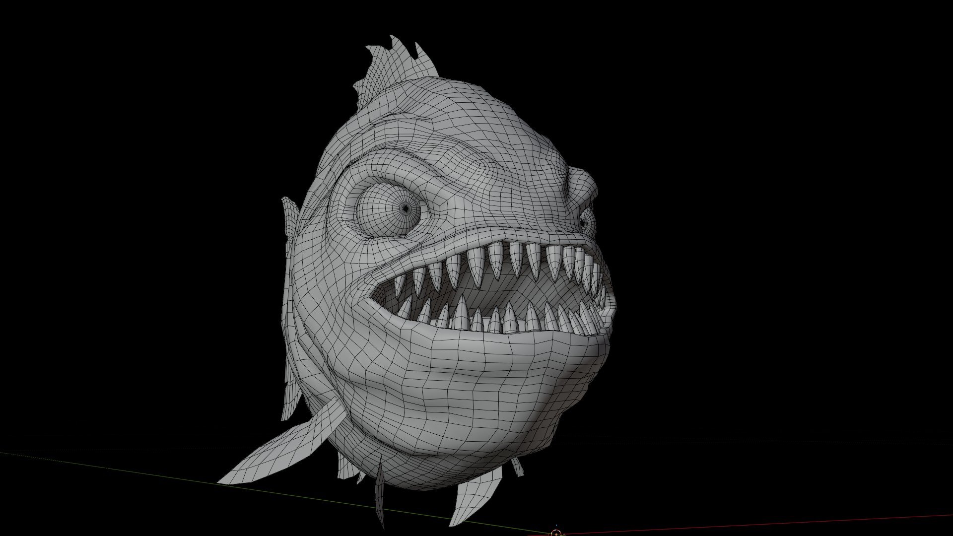 piranha 3D model https://p.turbosquid.com/ts-thumb/qJ/O91EW5/7S/wire0002/jpg/1776182880/1920x1080/fit_q87/5afeba11c3910d96bb47a1f73f8257e1edb22eea/wire0002.jpg