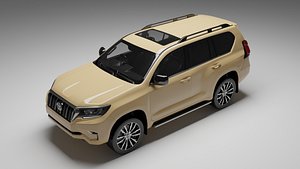 3D TOYOTA LAND CRUISER PRADO 2018