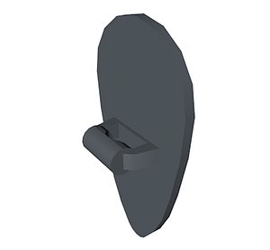 lego oval shield 3d 3ds