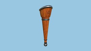 Pirate Pegleg A2 - Luxury Wood - Character Design Fashion