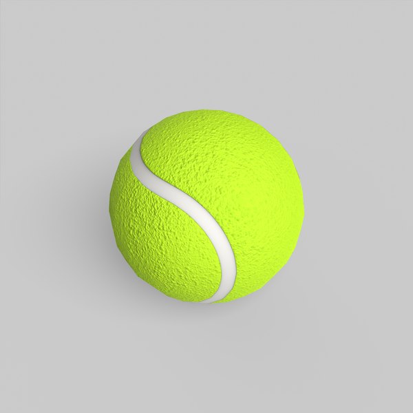 Realistic 3D Tennis Balls - Blender - 4 in 1 | 3D model