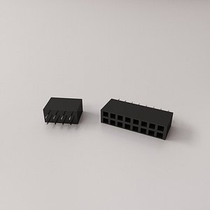 female header 3D model