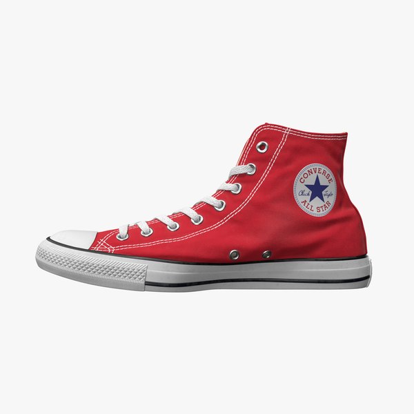 Converse star sneakers 3D - TurboSquid 1563712