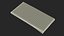 Folded Fabric White Napkin