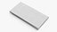 Folded Fabric White Napkin