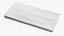 Folded Fabric White Napkin