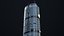 3D model Sci-Fi Futuristic Skyscraper Bank PBR 17