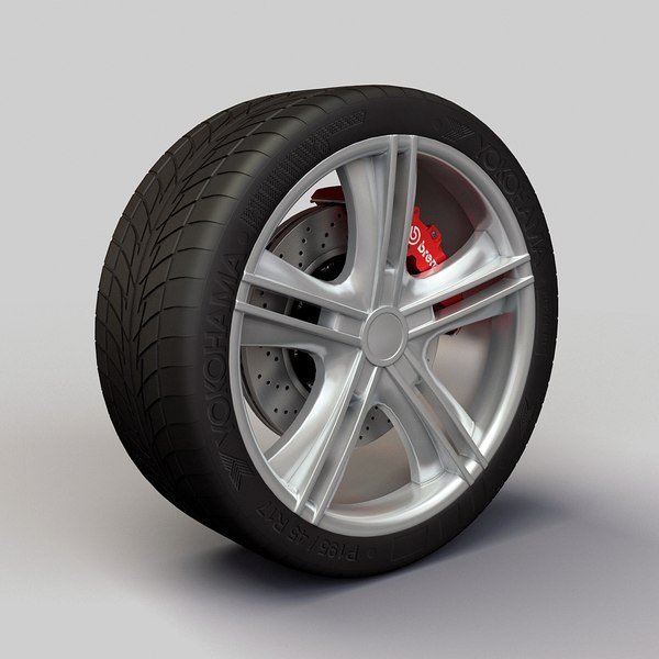 Roda Alloy Ion 161 jantes e pneus Modelo 3D - TurboSquid 671264