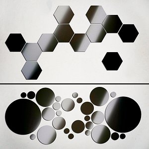 3D mirrors set 11