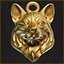 Pendentif tête de chien