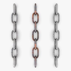 chain 3 colors 3ds