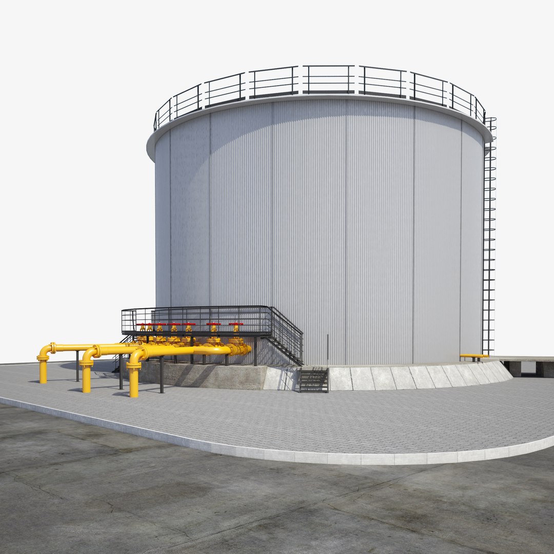 Oil Reservoir 3000 3D Model | 1142354 | TurboSquid