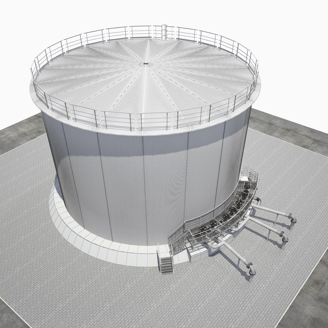 Oil Reservoir 3000 3D Model | 1142354 | TurboSquid