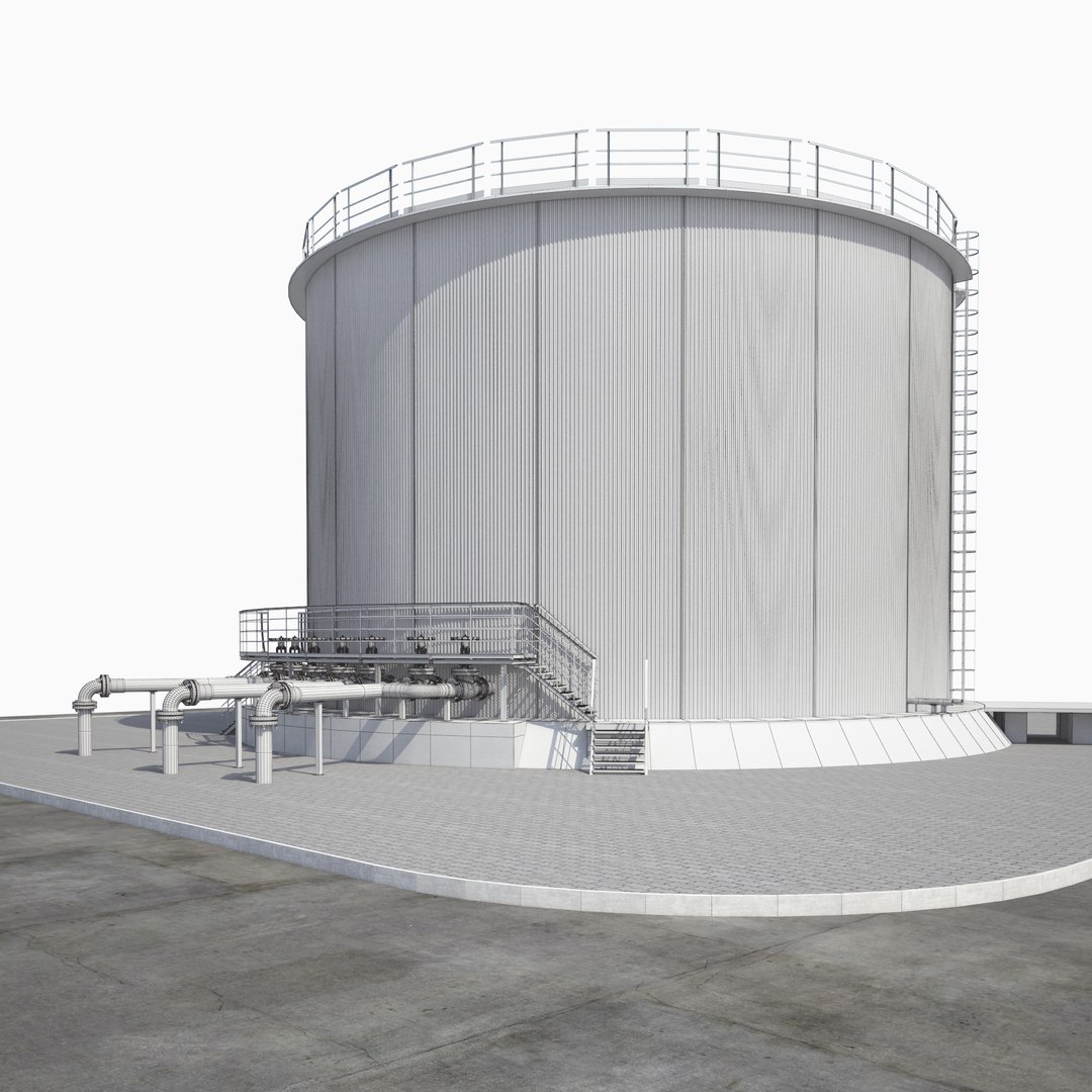 Oil Reservoir 3000 3D Model | 1142354 | TurboSquid