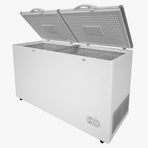 3d model of chest freezer freeze