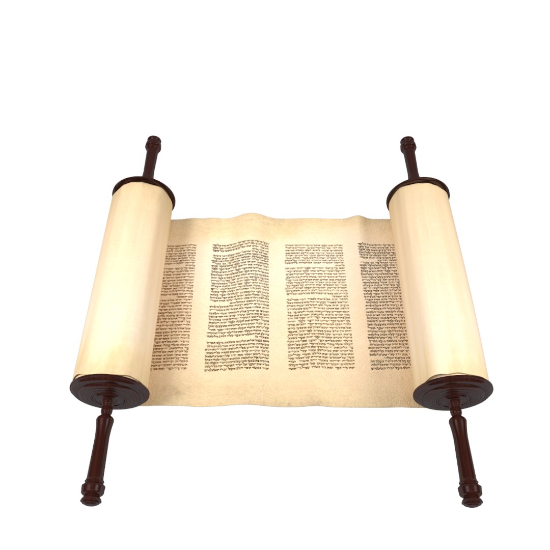 modèle 3D de Rouleau de la Torah - TurboSquid 1394793