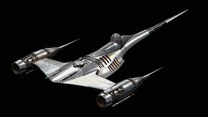 Mandalorian N1 Naboo Starfighter - Star Wars model