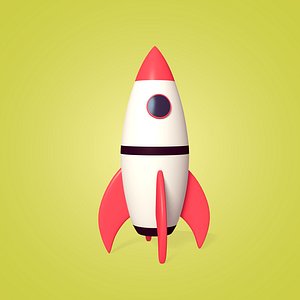 Cartoon Rocket