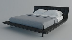 poliform onda bed 3D model