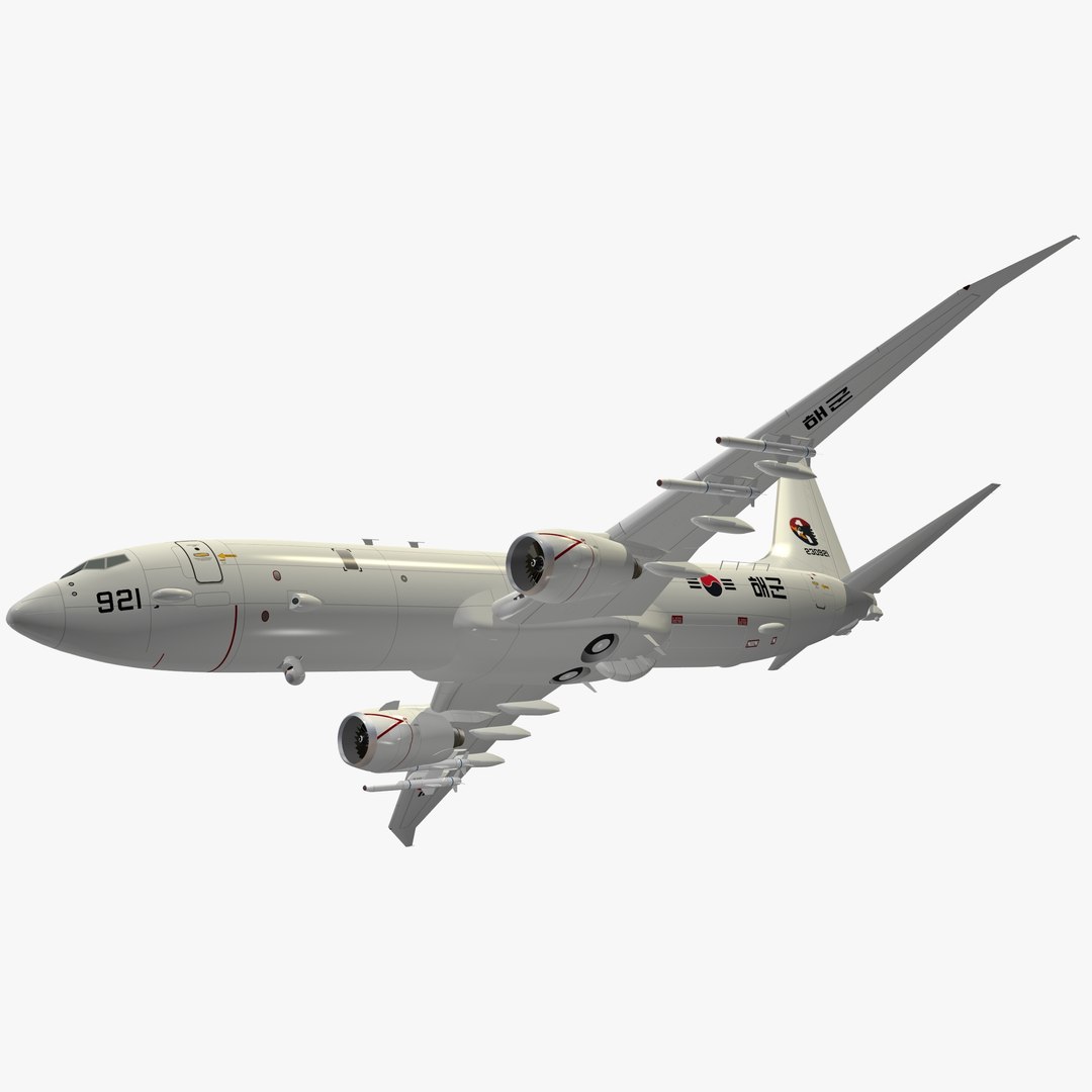 P-8A Poseidon Republic of Korea Navy 3D model - TurboSquid 2071352
