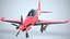 Airplane Pilatus PC-21 Red PBR