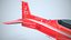 Airplane Pilatus PC-21 Red PBR