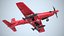 Airplane Pilatus PC-21 Red PBR