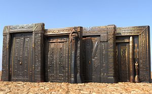 Egyptian Gates Pack model