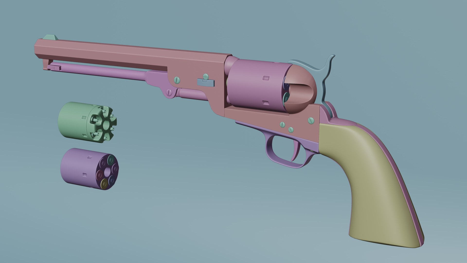 Colt 1851 Navy Pistol 3D model https://p.turbosquid.com/ts-thumb/qK/C6Z2N0/Z4/1/jpg/1695117618/1920x1080/fit_q87/7e1f4c2e2633961d7753f7932b6c671f3b9caa2d/1.jpg