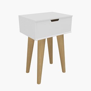 bedside table 03 3D model