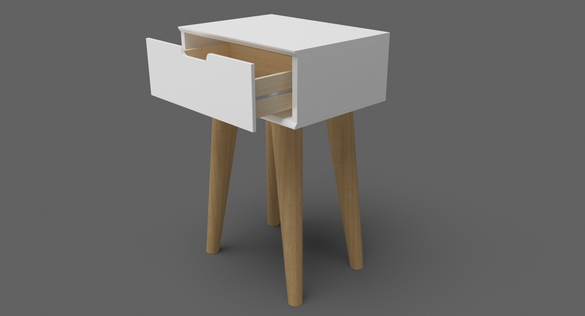 Bedside table 03 3D model - TurboSquid 1369294