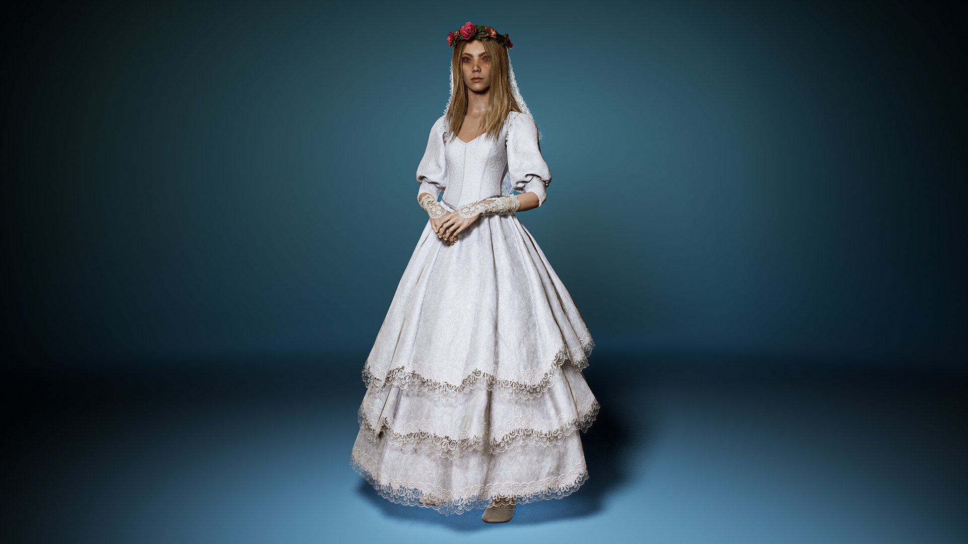 Bride 3D model https://p.turbosquid.com/ts-thumb/qK/L6DGfR/XR/bride_ue5/jpg/1772013141/1920x1080/fit_q87/9f0376be8898997356b8c024ffcc90f34fc1e88d/bride_ue5.jpg