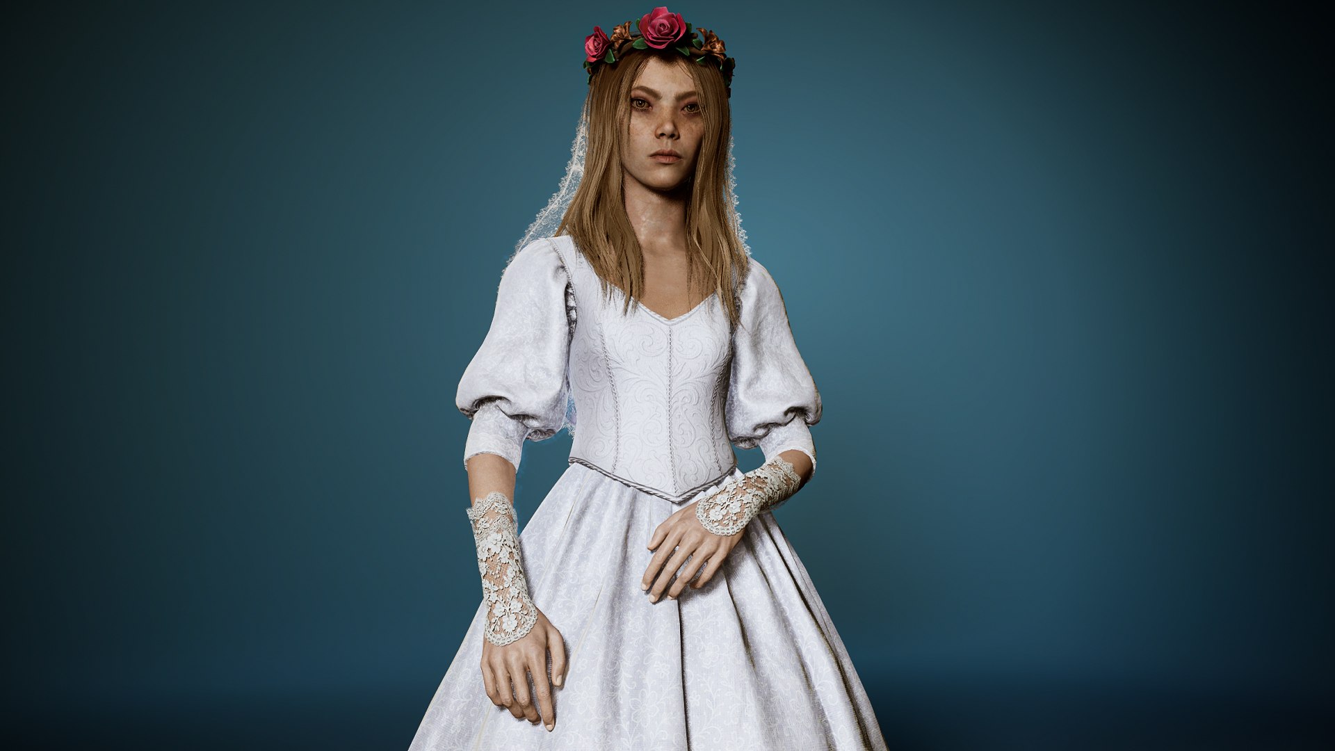 Bride 3D model https://p.turbosquid.com/ts-thumb/qK/L6DGfR/uU/bride_ue4/jpg/1772013140/1920x1080/fit_q87/1d857e01b84662b0c2207bb339a044cc03886422/bride_ue4.jpg