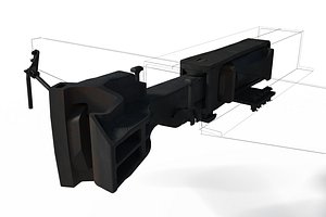 Train Autocoupler SA-3 3D