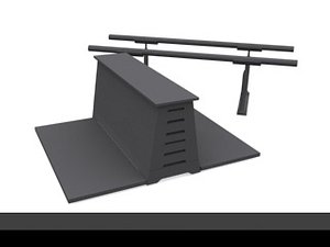 3d gym model
