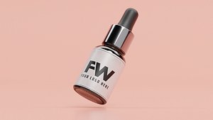 Serum Bottle 3D model
