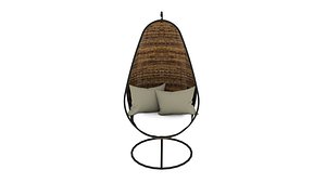 Hanging Brown Egg Chair