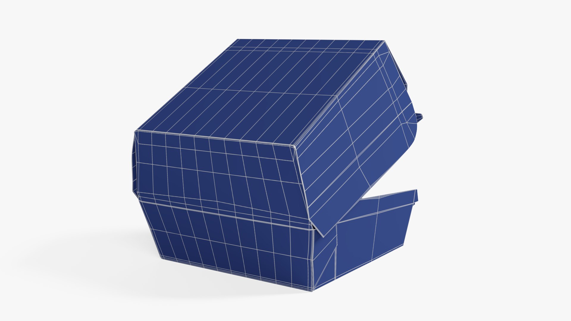 3D burger box model https://p.turbosquid.com/ts-thumb/qK/RvozL4/aqSM3U67/burgerboxwireframe_00004/png/1569393746/1920x1080/fit_q87/0cb1e3969fbad5fbdadf6481288357b7ad7963fd/burgerboxwireframe_00004.jpg