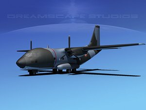 3d aircraft c-27 spartan transports model