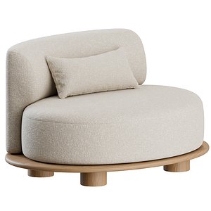 Galapinhos Armchair by Greenapple 3D