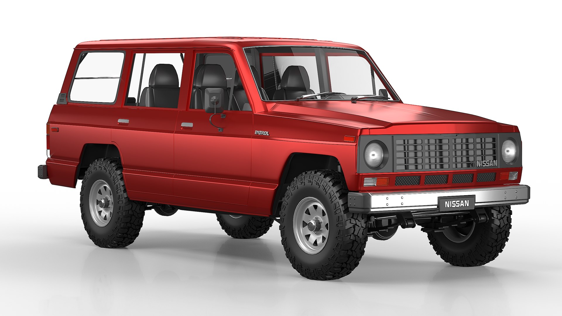 1980 NIssan Patrol MQ Model - TurboSquid 1903859