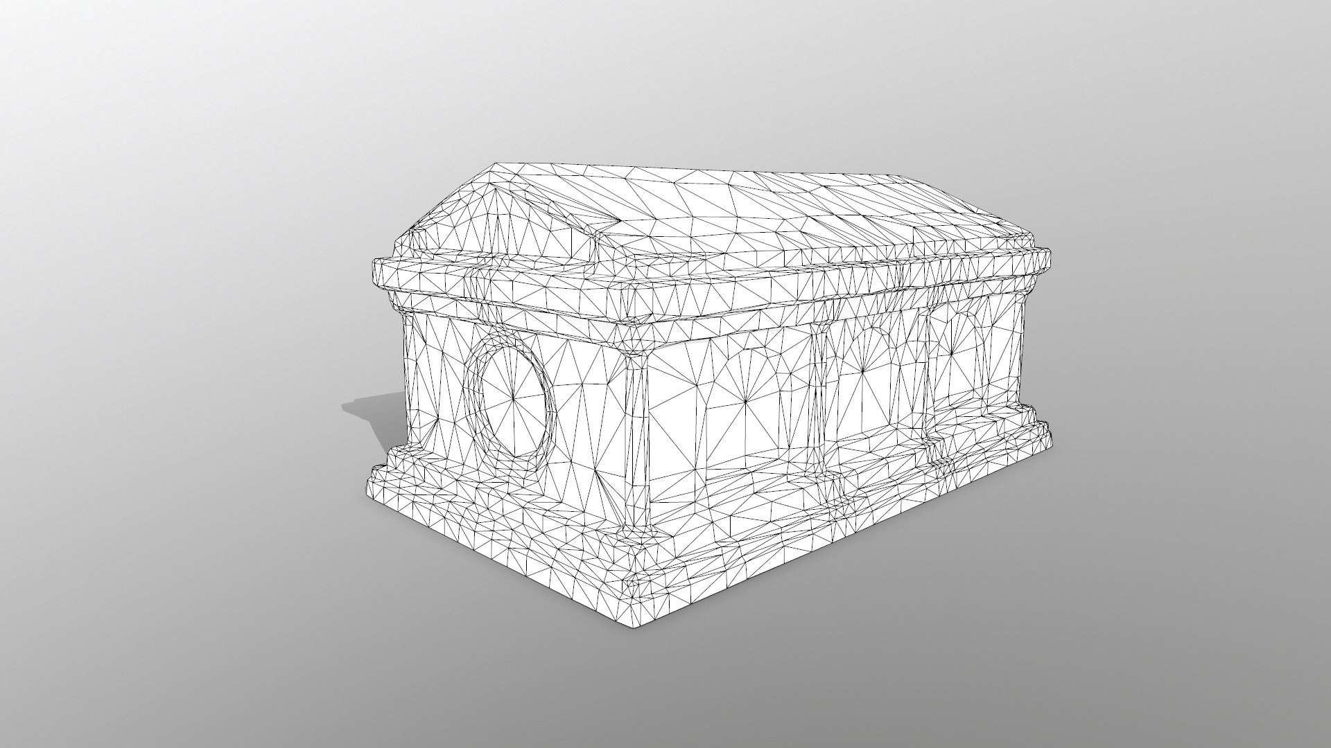 3D Tomb Model - TurboSquid 1358828