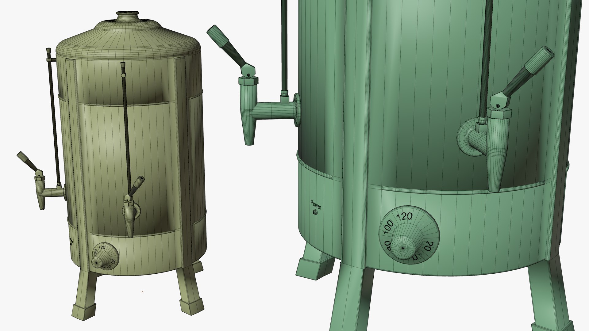 3D Brazilian Coffee Machine TurboSquid 2080244