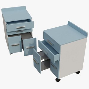 3D Medical Drawer 1A